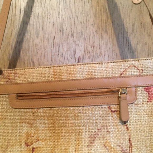 Ricardo Beverly Hills shoulder bag faux straw look - Picture 6 of 9